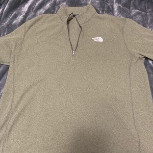 Men’s XL Olive Green The North Face Fleece 1/4 Zip